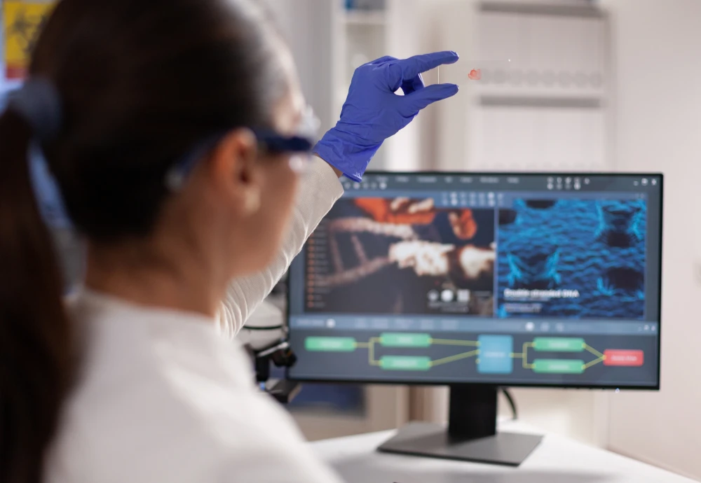 microscope with stand