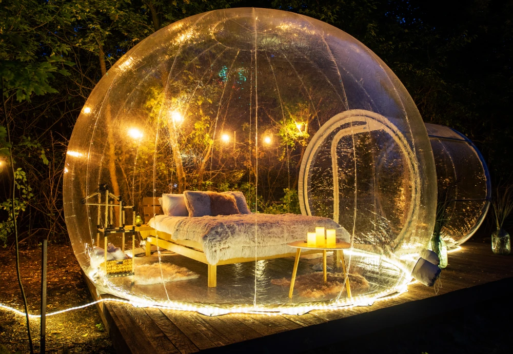 best inflatable bubble tent
