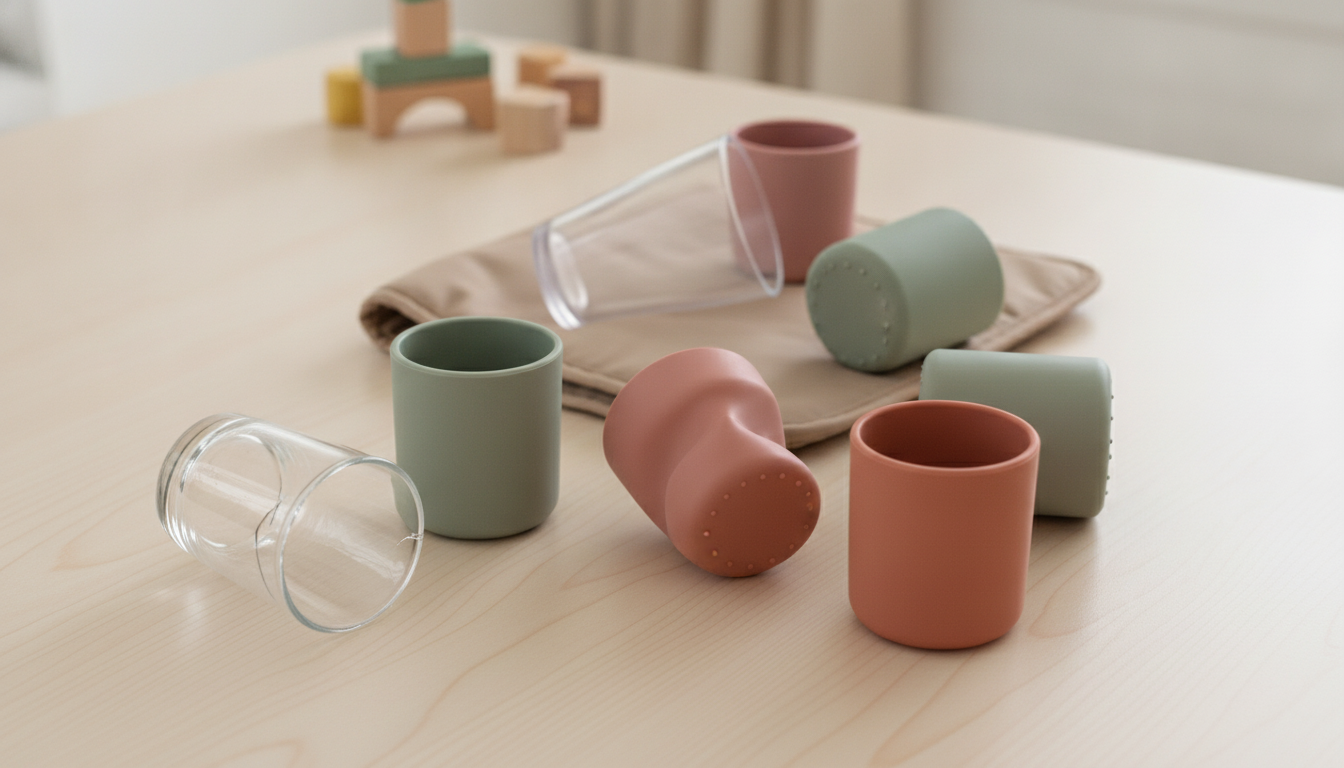 Shatter-Proof Toddler Cups vs Glass or Hard Plastic
