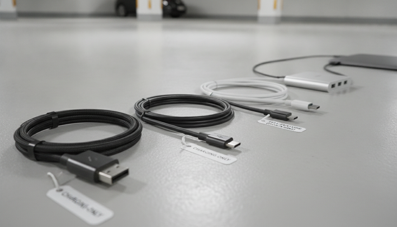 USB-C Cable Types: Charging-Only vs Full-Feature
