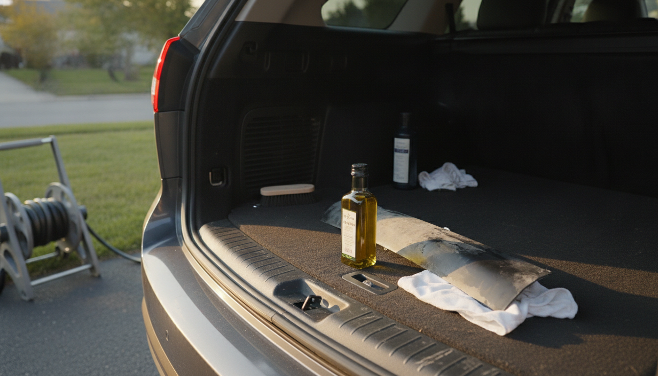 Olive Oil on Black Plastic Trim: Quick Shine or Fix?