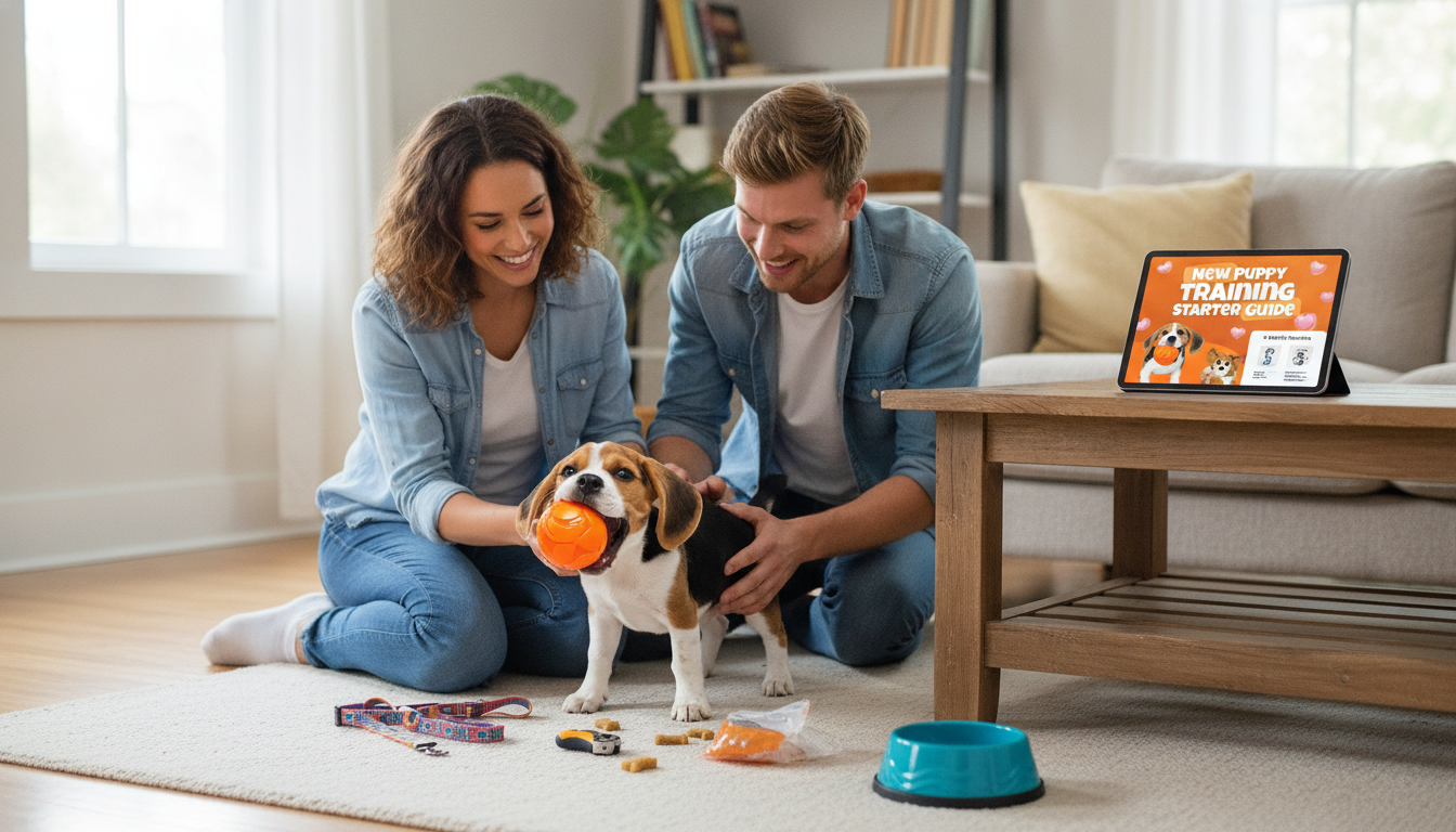 4-Week Puppy Training Plan: Routine, Potty, Cues, Social
