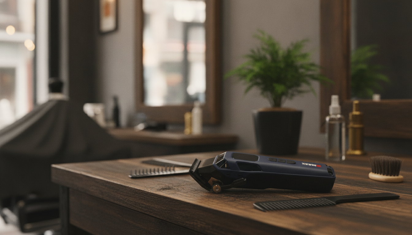 9000RPM High-Speed Hair Clipper: Cleaner Fades & Details