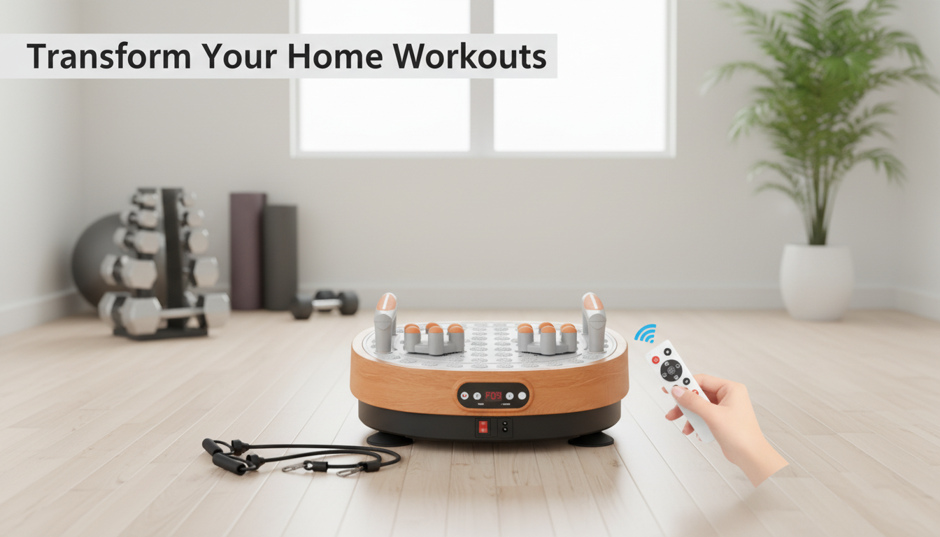 Vibration Plate Workouts: 99 Speeds, Massage & Fat Burn