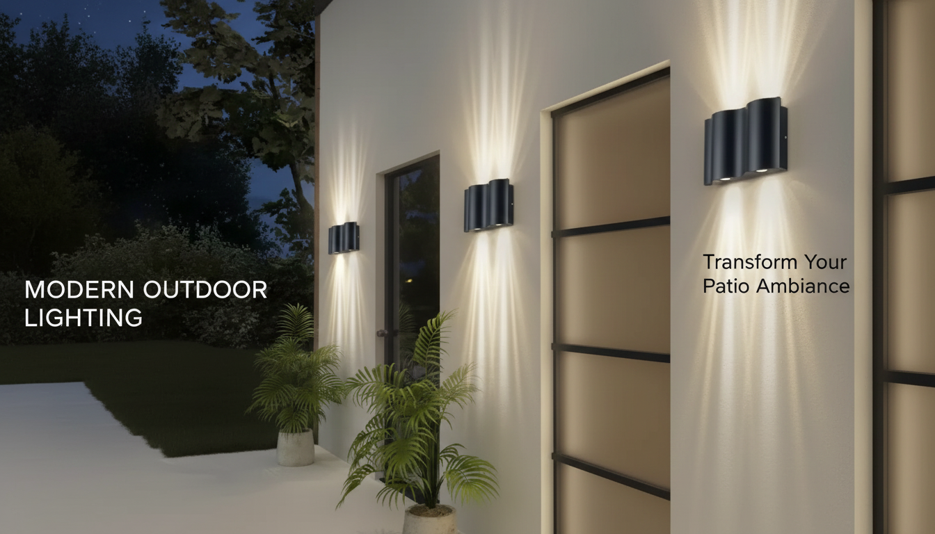 Install a Modern LED Outdoor Wall Light on a Junction Box
