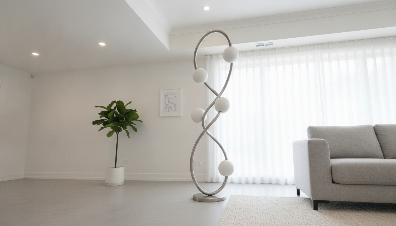 Ideal Sculpture Height for an 8-Foot Ceiling (8')