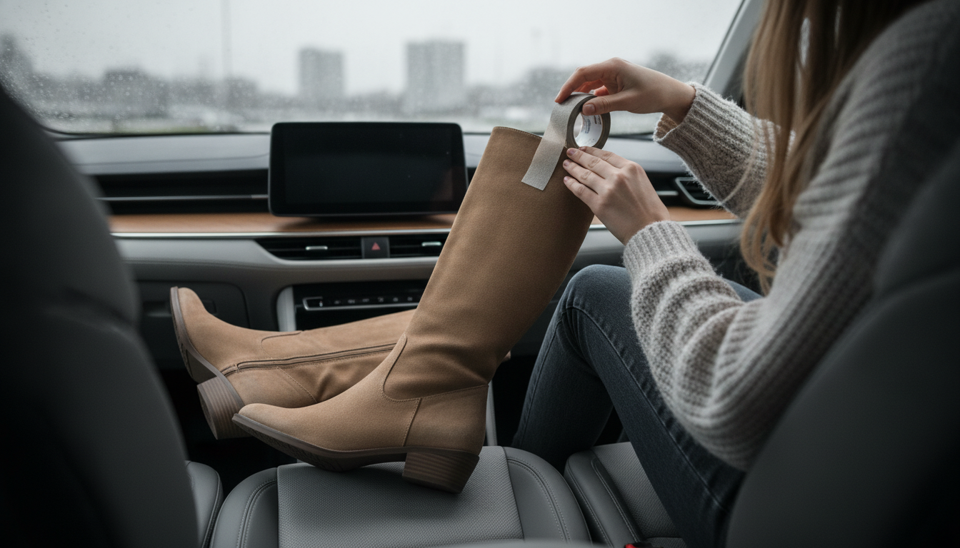 Stop Suede Knee-High Boots Sliding Down: Easy Fixes