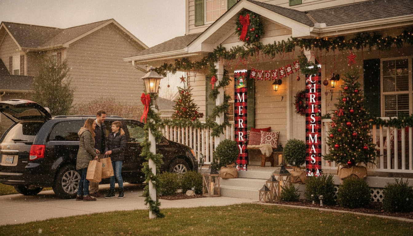 Christmas Porch Styling Ideas: Cozy, Elegant, Easy