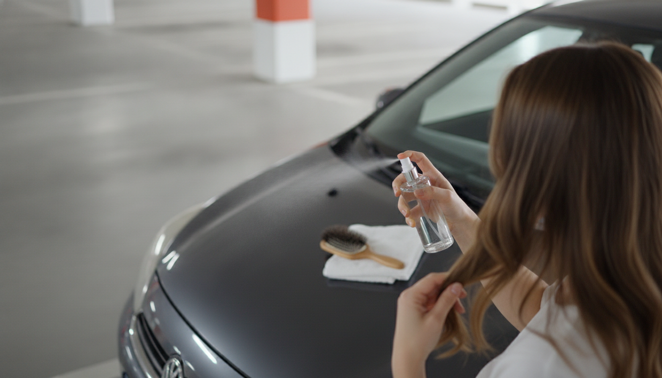 How to Use a Nourishing Hair Mist for Soft, Shiny Hair