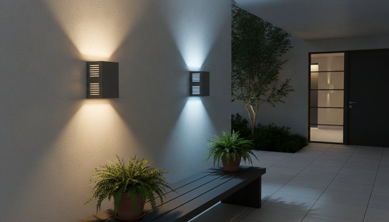 Warm vs Cool White for Modern LED Outdoor Wall Lights