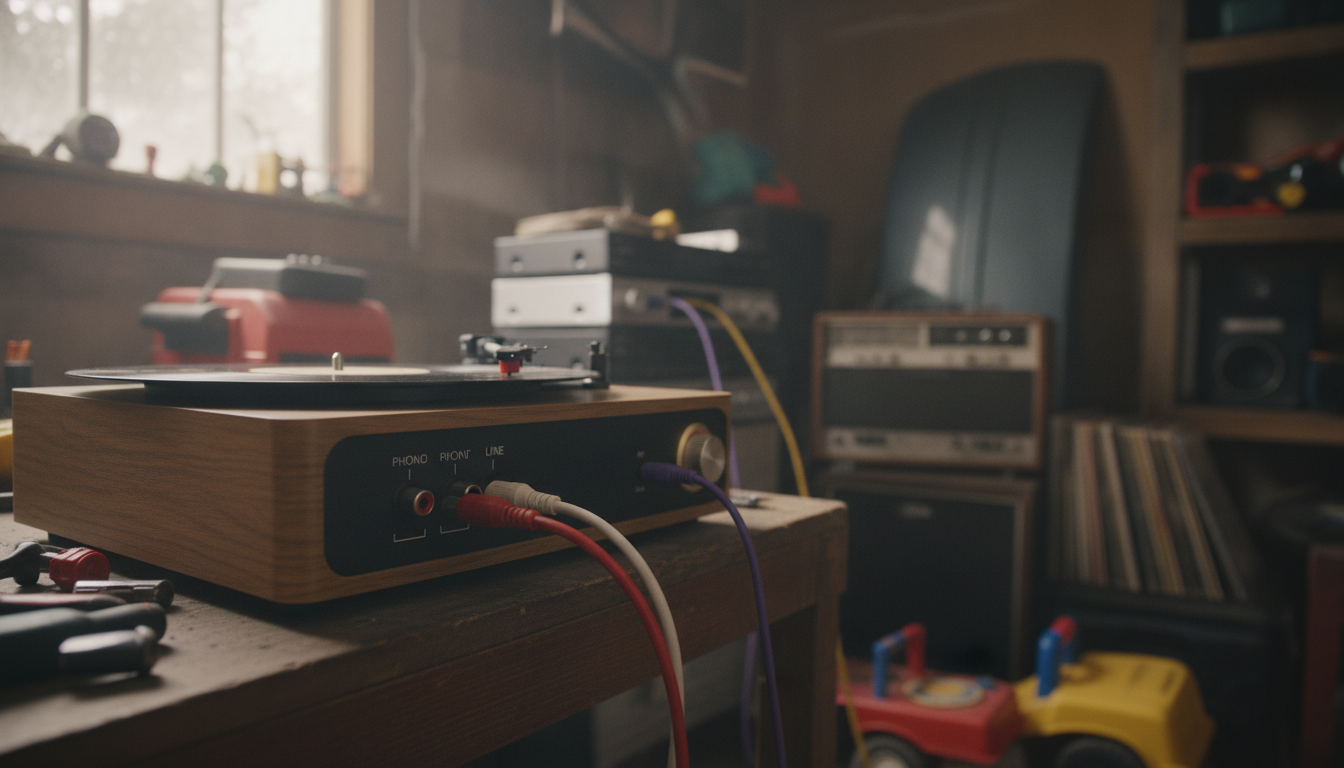 RCA Output on a Record Player: Phono vs Line Explained