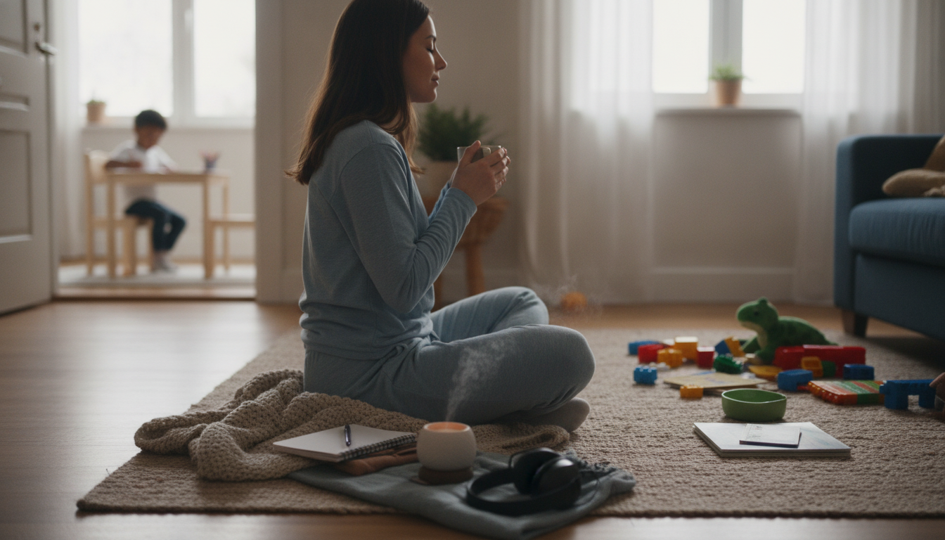 5-Minute Calm-Down Routine for Moms During Tantrums