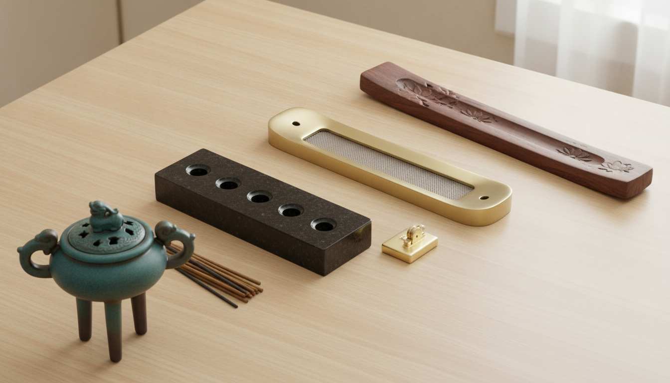 Best Incense Holder Material: Ceramic, Stone, Metal, Wood
