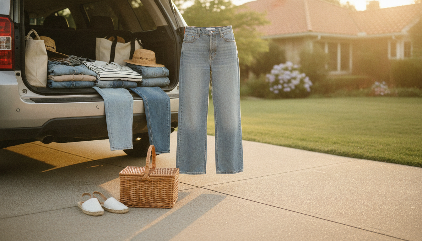 Spring & Summer Jeans Trends: Light, Loose, Easy Fits