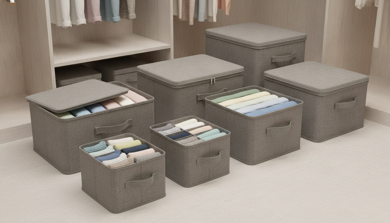 Best Storage Box Sizes for Clothes (Small to Large)