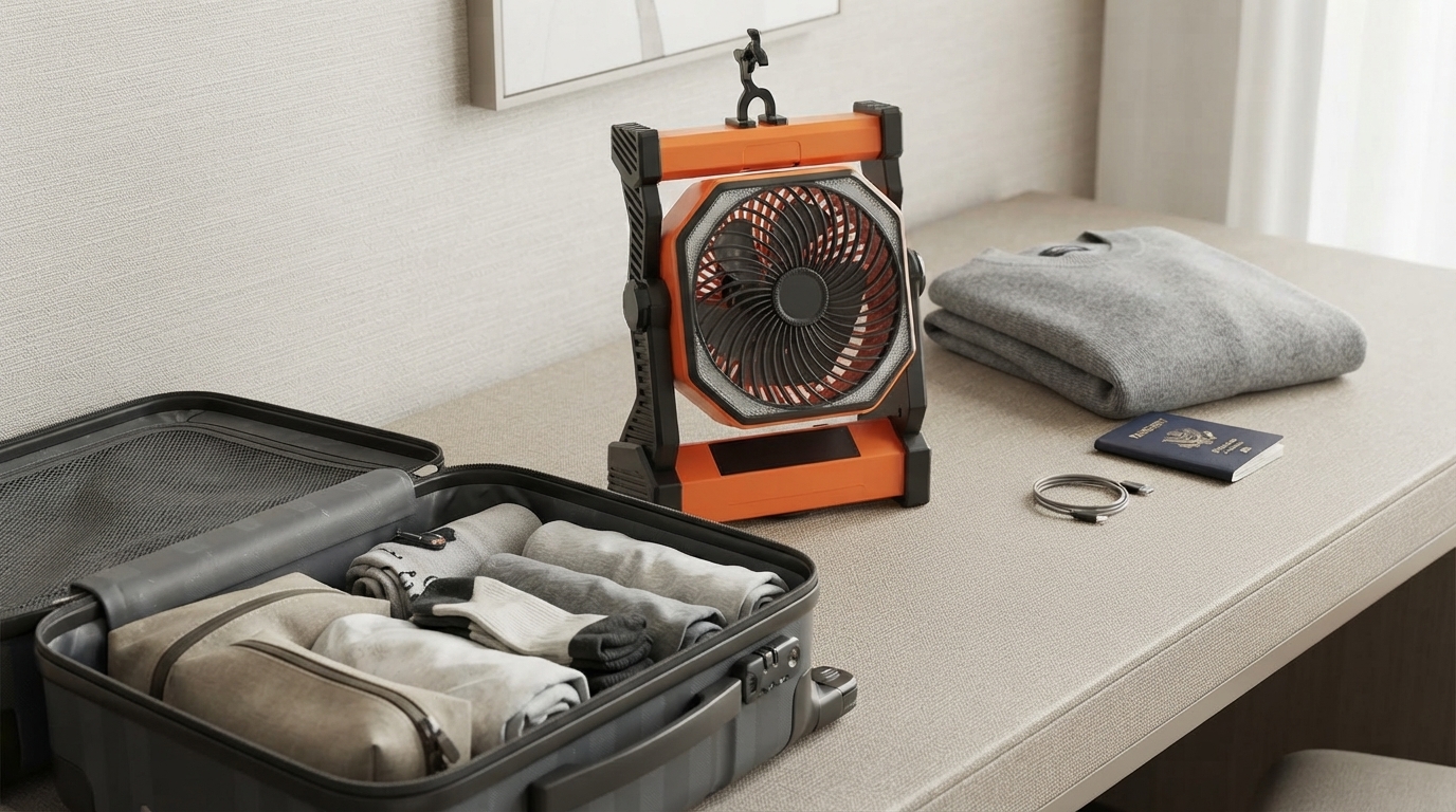Battery Fan in Checked Luggage: Rules by Battery Type