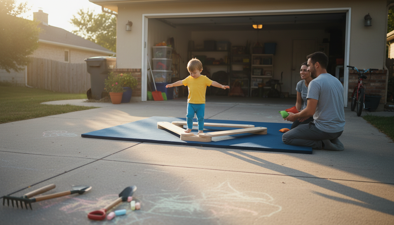 Balance Beam Practice at Home: Safe Setup & Drills